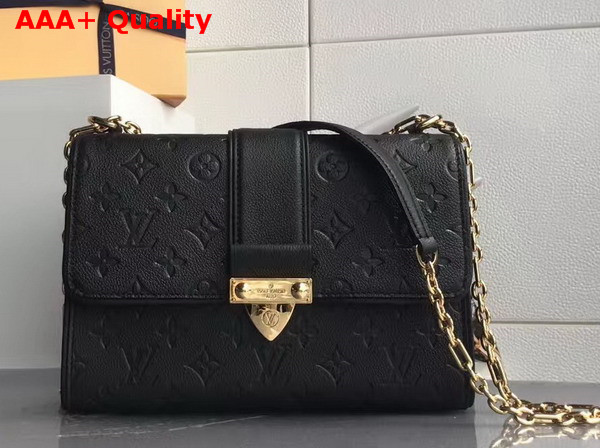 Louis Vuitton Saint Sulpice PM Monogram Empreinte Noir M43392 Replica