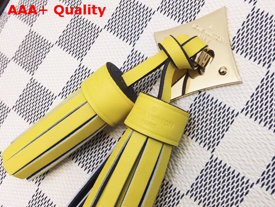 Louis Vuitton Saintonge Handbag Pineapple Damier Aur Coated Canvas N40154 Replica
