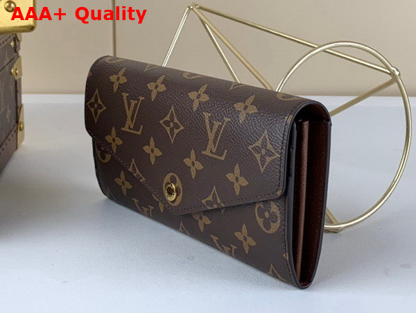 Louis Vuitton Sarah Wallet Brown Monogram Canvas M60531 Replica