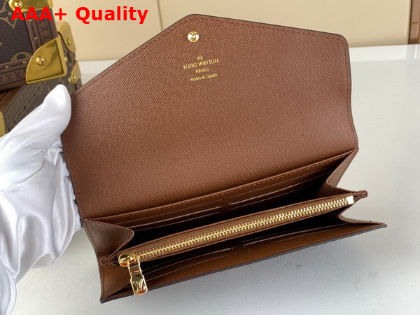 Louis Vuitton Sarah Wallet Brown Monogram Canvas M60531 Replica