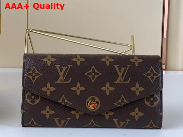 Louis Vuitton Sarah Wallet Fuchsia Monogram Canvas M62234 Replica
