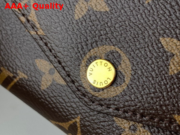 Louis Vuitton Sarah Wallet Rose Ballerine Monogram Canvas M62235 Replica