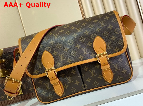 Louis Vuitton Satchel Messenger in Monogram Coated Canvas M14723 Replica