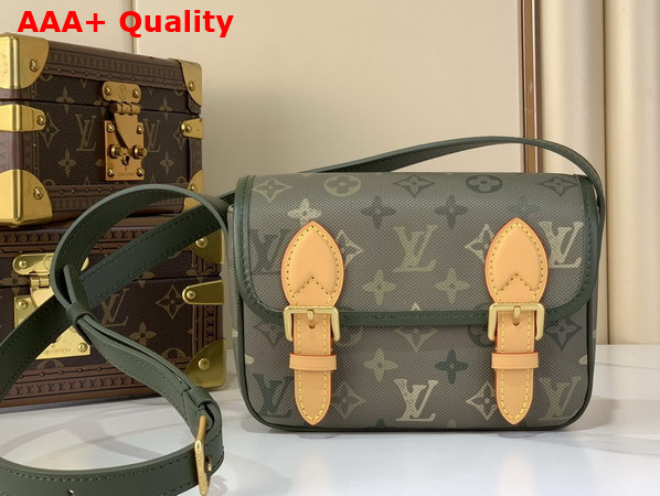 Louis Vuitton Satchel Wearable Wallet in Khaki Monogram Surplus Coated Canvas M26969 Replica