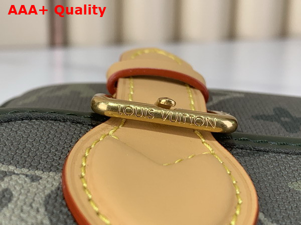 Louis Vuitton Satchel Wearable Wallet in Khaki Monogram Surplus Coated Canvas M26969 Replica