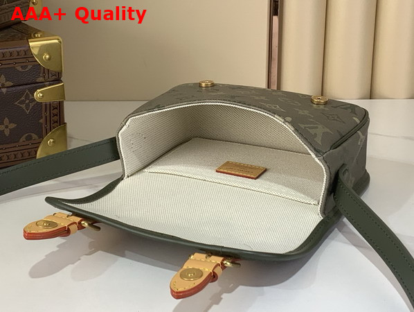 Louis Vuitton Satchel Wearable Wallet in Khaki Monogram Surplus Coated Canvas M26969 Replica