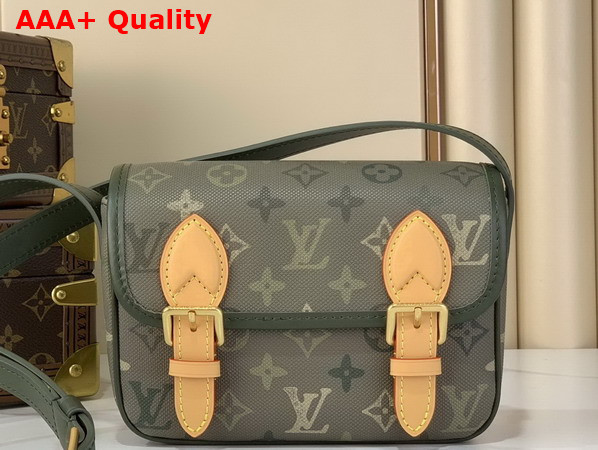 Louis Vuitton Satchel Wearable Wallet in Khaki Monogram Surplus Coated Canvas M26969 Replica