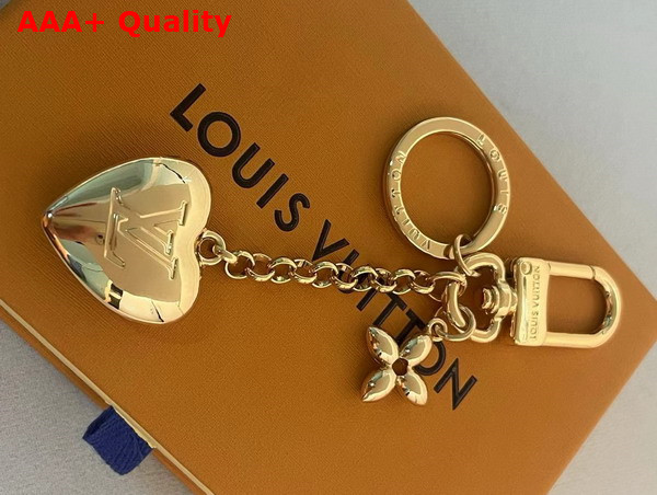 Louis Vuitton Satin Heart Bag Charm and Key Holder M01142 Replica