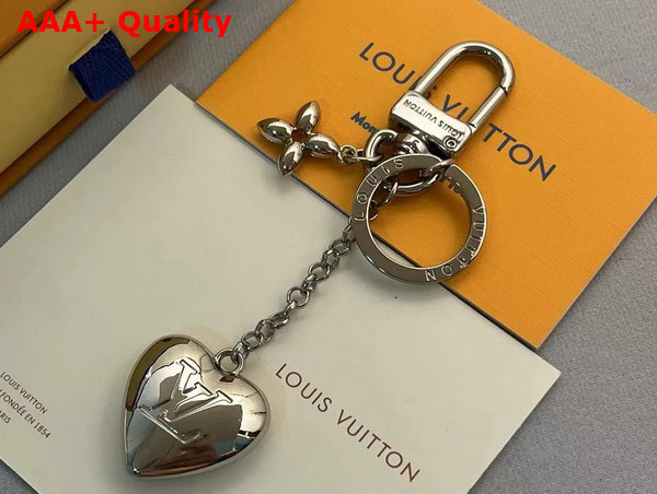 Louis Vuitton Satin Heart Bag Charm and Key Holder M01142 Replica