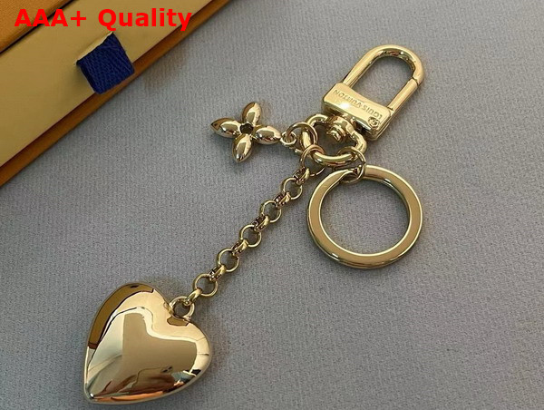 Louis Vuitton Satin Heart Bag Charm and Key Holder M01142 Replica