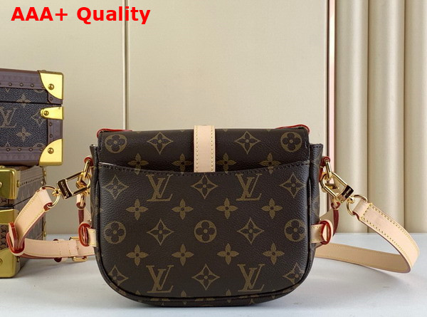 Louis Vuitton Saumur BB Handbag in Monogram Coated Canvas M46740 Replica