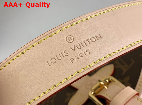 Louis Vuitton Saumur BB Handbag in Monogram Coated Canvas M46740 Replica