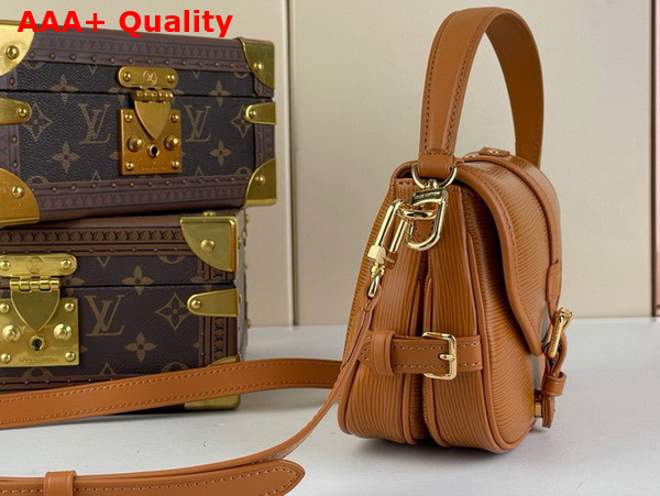 Louis Vuitton Saumur BB in Cognac Brown Epi Leather M23470 Replica