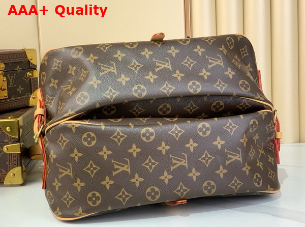 Louis Vuitton Saumur Handbag in Monogram Canvas Replica