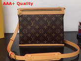 Louis Vuitton Saumur Messenger PM Bag in Monogram Canvas and Natural Leather M44879 Replica