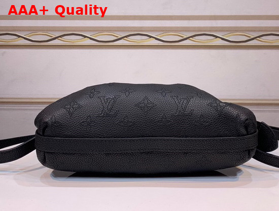 Louis Vuitton Scala Mini Pouch Black Mahina Perforated Calf Leather M80093 Replica