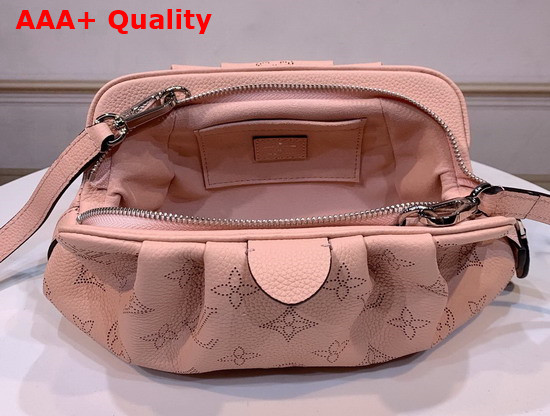 Louis Vuitton Scala Mini Pouch Magnolia Pink Mahina Perforated Calf Leather M80092 Replica