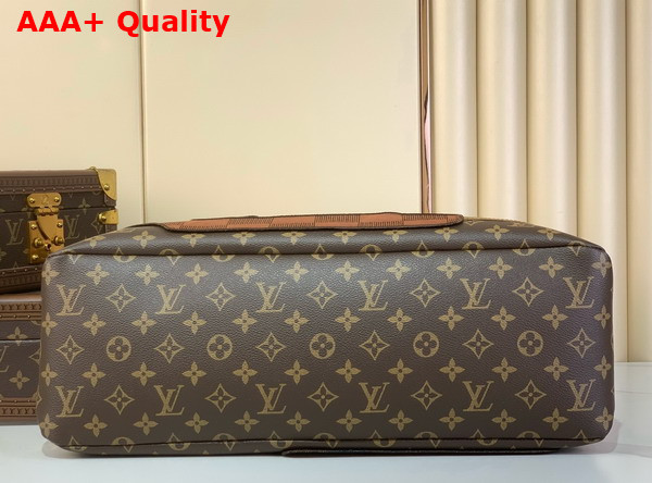 Louis Vuitton Shopper Tote MM Brown Monogram Landscape Coated Canvas M15274 Replica