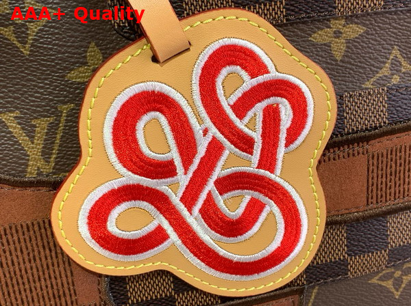 Louis Vuitton Shopper Tote MM Brown Monogram Landscape Coated Canvas M15274 Replica