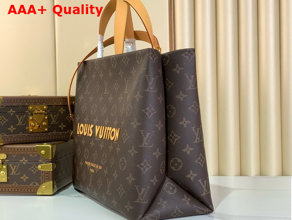 Louis Vuitton Shopper Tote MM Monogram Calf Leather M13928 Replica