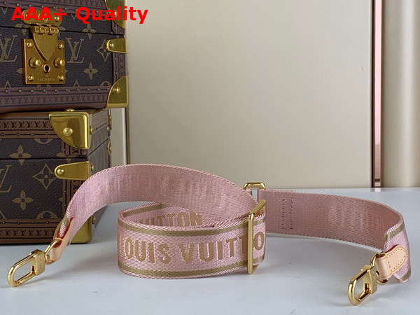 Louis Vuitton Shoulder Strap in Pink Nylon Replica