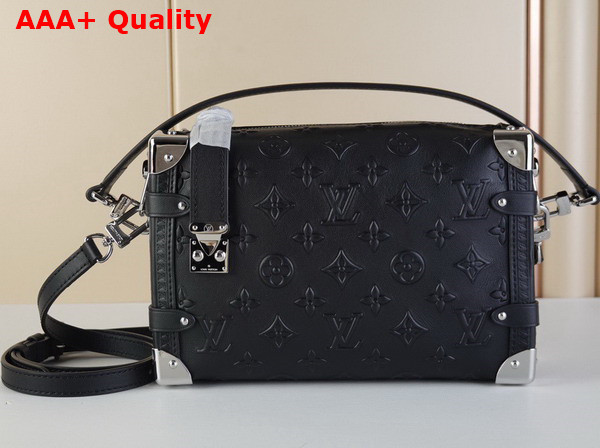 Louis Vuitton Side Trunk Black Fashion Leather M21709 Replica