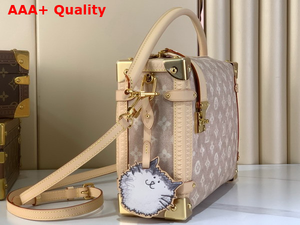 Louis Vuitton Side Trunk GM in Meowgram Coated Canvas M15154 Replica