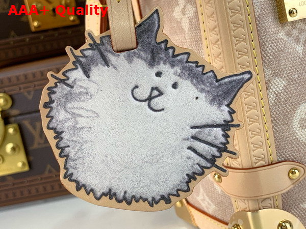 Louis Vuitton Side Trunk GM in Meowgram Coated Canvas M15154 Replica