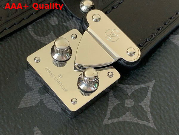 Louis Vuitton Side Trunk MM East West Monogram Eclipse Canvas M26226 Replica