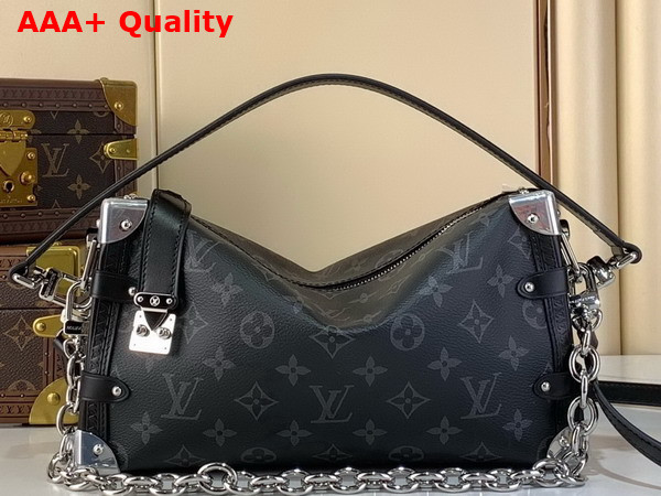 Louis Vuitton Side Trunk MM East West Monogram Eclipse Canvas M26226 Replica