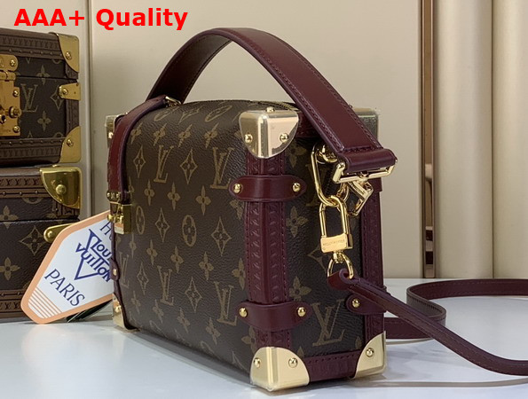 Louis Vuitton Side Trunk MM Flight Mode Collection Monogram Ebene Canvas M28569 Replica