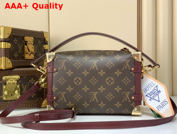 Louis Vuitton Side Trunk MM Flight Mode Collection Monogram Ebene Canvas M28569 Replica