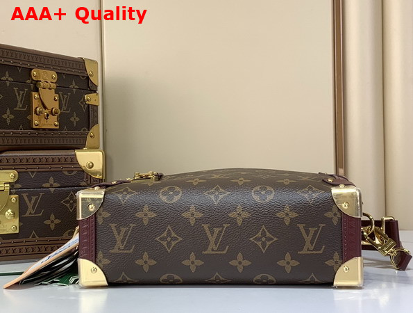 Louis Vuitton Side Trunk MM Flight Mode Collection Monogram Ebene Canvas M28569 Replica