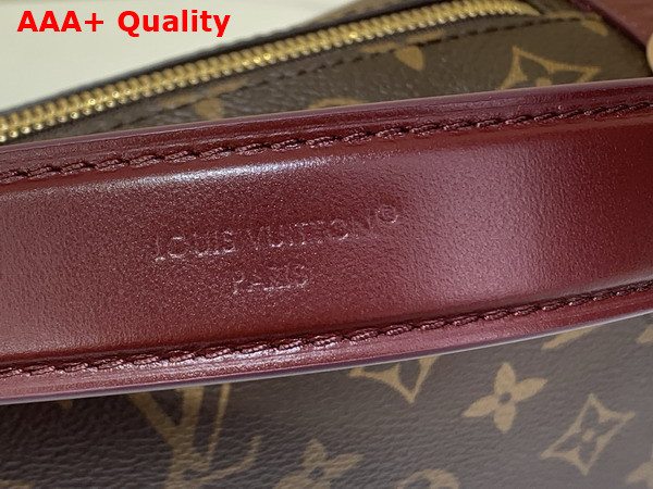 Louis Vuitton Side Trunk MM Flight Mode Collection Monogram Ebene Canvas M28569 Replica