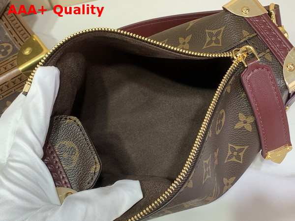 Louis Vuitton Side Trunk MM Flight Mode Collection Monogram Ebene Canvas M28569 Replica