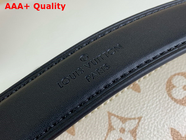 Louis Vuitton Side Trunk MM Handbag Monogram Dune Coated Canvas M46907 Replica