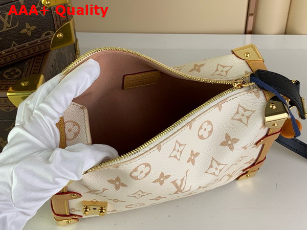 Louis Vuitton Side Trunk MM Handbag Monogram Dune Coated Canvas M46907 Replica