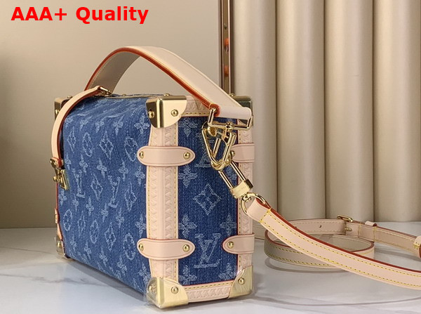 Louis Vuitton Side Trunk MM Monogram Denim M27450 Replica