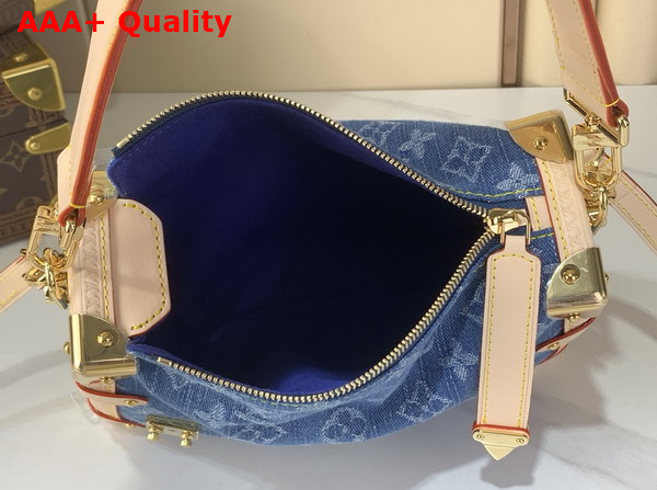 Louis Vuitton Side Trunk MM Monogram Denim M27450 Replica