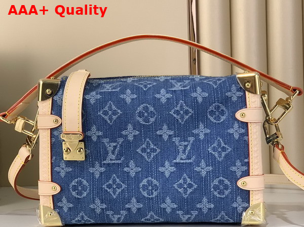 Louis Vuitton Side Trunk MM Monogram Denim M27450 Replica