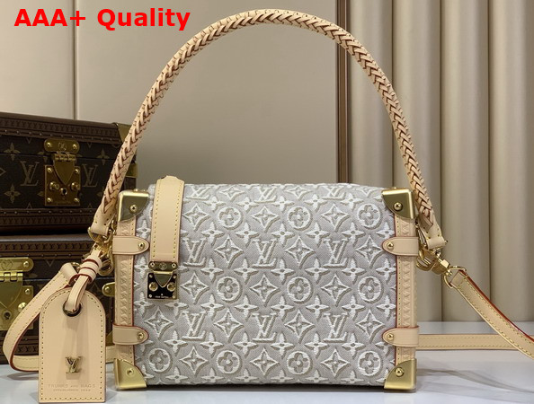 Louis Vuitton Side Trunk MM Monogram Embleme Peuplier Jacquard Textile M2A145 Replica