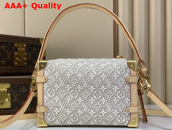 Louis Vuitton Side Trunk MM Monogram Embleme Peuplier Jacquard Textile M2A145 Replica
