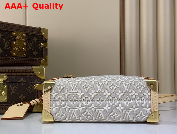 Louis Vuitton Side Trunk MM Monogram Embleme Peuplier Jacquard Textile M2A145 Replica