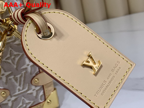 Louis Vuitton Side Trunk MM Monogram Embleme Peuplier Jacquard Textile M2A145 Replica
