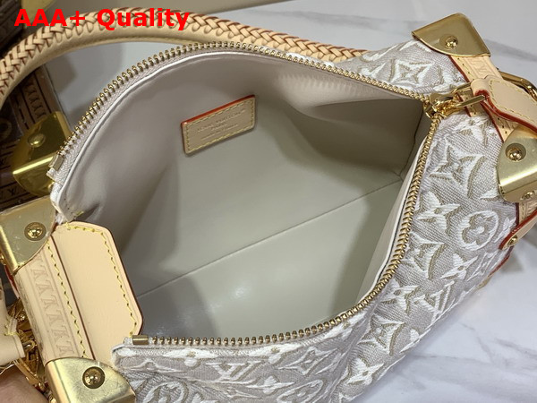 Louis Vuitton Side Trunk MM Monogram Embleme Peuplier Jacquard Textile M2A145 Replica