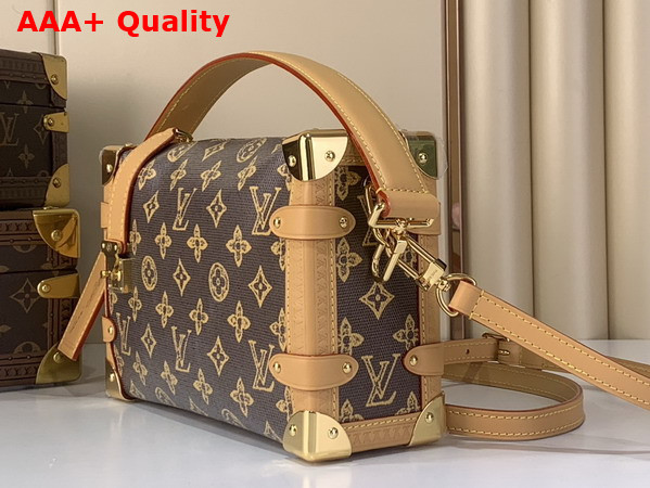 Louis Vuitton Side Trunk MM Monogram Origine Ebene Coated Canvas M27516 Replica