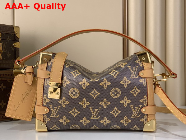 Louis Vuitton Side Trunk MM Monogram Origine Ebene Coated Canvas M27516 Replica