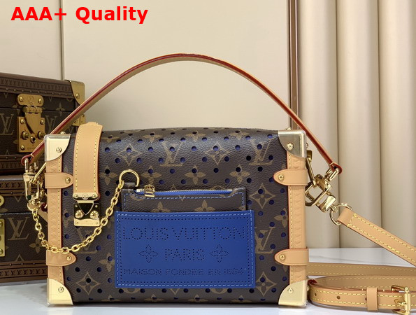 Louis Vuitton Side Trunk MM Neon Wave Perforated Canvas M28490 Replica