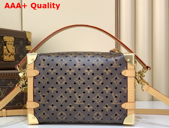 Louis Vuitton Side Trunk MM Neon Wave Perforated Canvas M28490 Replica