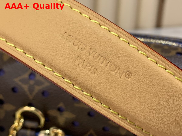 Louis Vuitton Side Trunk MM Neon Wave Perforated Canvas M28490 Replica